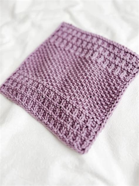 Willow Dishcloth Free Knitting Pattern Dishcloth Knitting Patterns