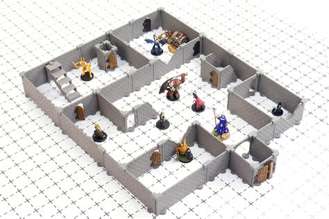 Amazon Dirt Cheap Dungeons Sistema Modular De Mazmorras Squire