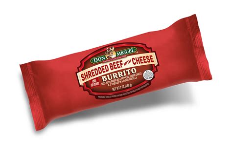 DON MIGUEL® Shredded Beef with Cheese Burrito – Don Miguel