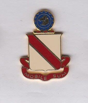 US Army 2nd Support Bn Quartermaster Supply QM S T Crest DUI Badge V 21