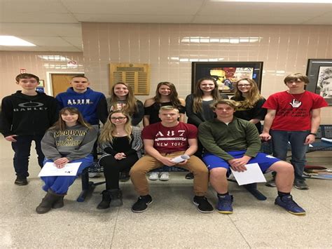 Alden High School Students of the Month: April 2017 – WACS News.