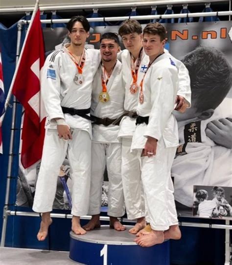 SSF Bonn Judoka Shine At International Dutch Championships 5 Athletes