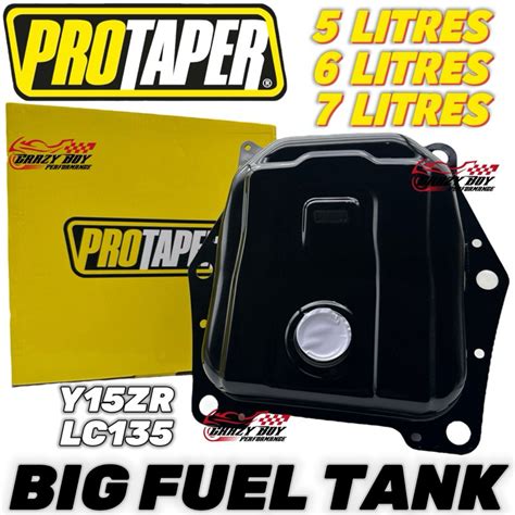 PROTAPER FUEL TANK BIG TANGKI MINYAK BESAR 5 6 7 LITRES LITER LC135