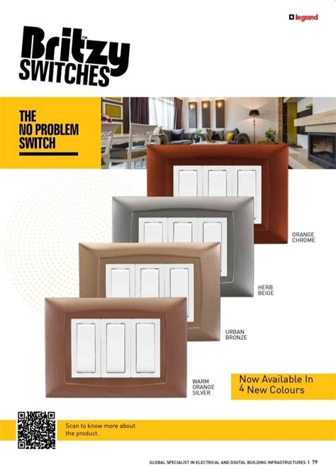 Copper Axolute Modular Switches And Sockets Legrand Crabtree Havells