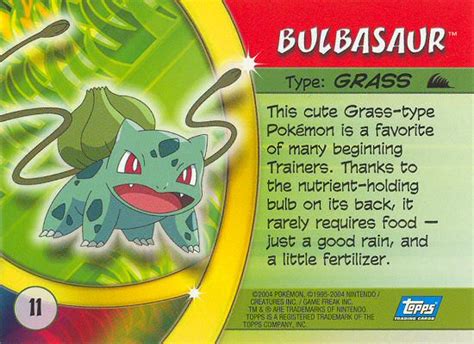 Bulbasaur Wert Bild K Nstler Seltenheit Pokemonkarte De