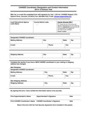 Fillable Online Ets Designation Form Ets Ets Fax Email Print