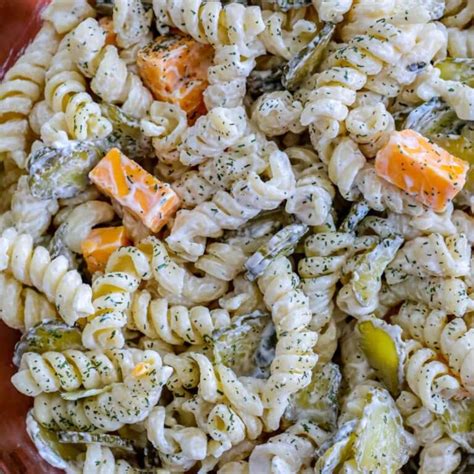 Dill Pickle Pasta Salad Sweet Cs Designs