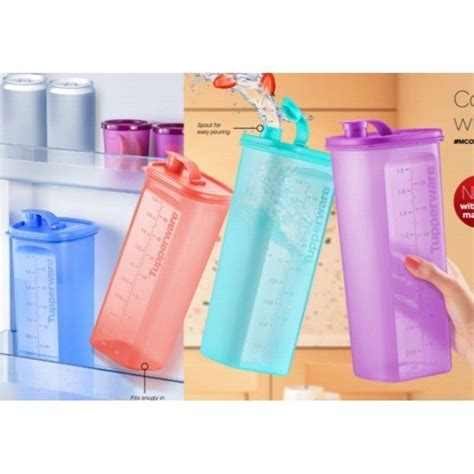 Tupperware Fridge Water Bottle 2L New Colour 1 Pcs Shopee Malaysia