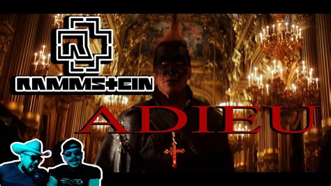 Reaccion Rammstein Adieu Official Video Youtube