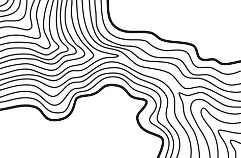 Wavy Contour background. Topographic contour background. contour lines ...