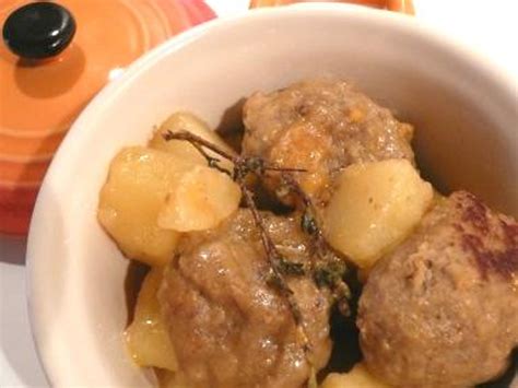 Boulettes de viandes et pommes de terre façon maman Recette de