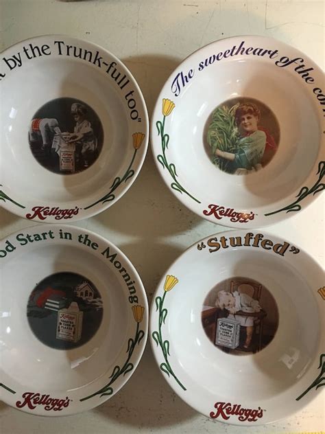 Kelloggs Cereal Bowls | Etsy