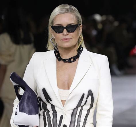 Yolanda Hadid Hit The Runway At Paris Fashion Week