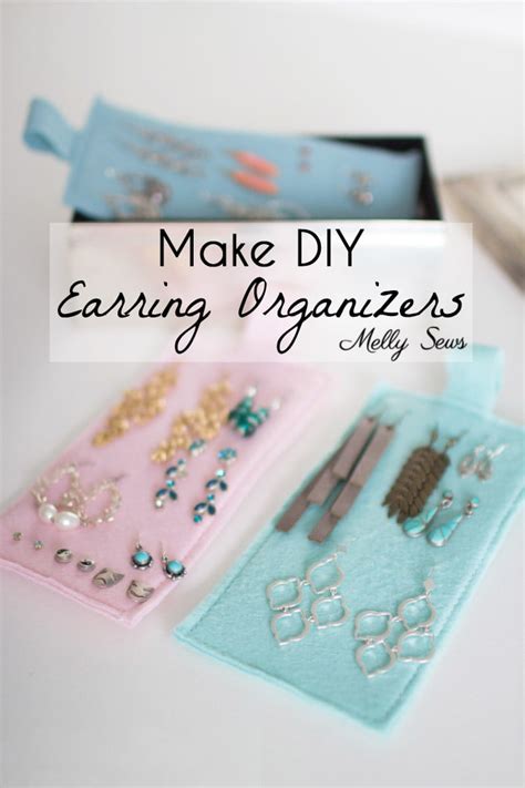 Earring Organizers – DIY Earring Holder | Melly Sews | Bloglovin’