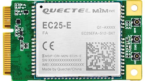 Quectel Ec E Mini Pcie Iot M M Optimized Lte Cat Module Mbps Uk