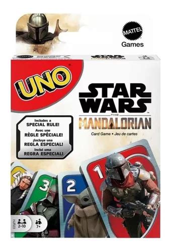 Juego De Mesa Mattel Games Uno Star Wars The Mandalorian Mercadolibre