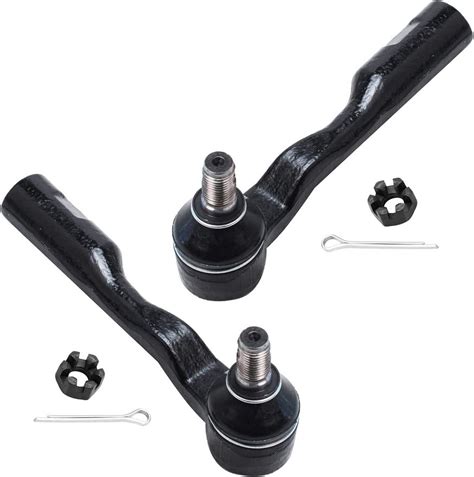 Front Power Steering Rack And Pinion Outer Tie Rods Suspension Kit