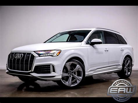 2021 Audi Q7 Prestige 5688 Miles White Sport Utility Intercooled Turbo ...