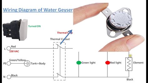 Geyser Timer Circuit Diagram