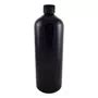 50 Pzs Envase Plastico Pet Negro 1 Litro Con Tapa Plana Jef Mebuscar