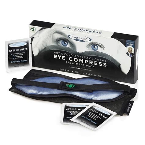 The Eye Doctor Premium Antibacterial Eye Compress Featuring Sterileyes