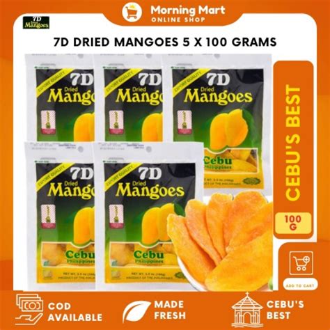 D Dried Mangoes Grams X Packs Cebu S Best Delicacy And