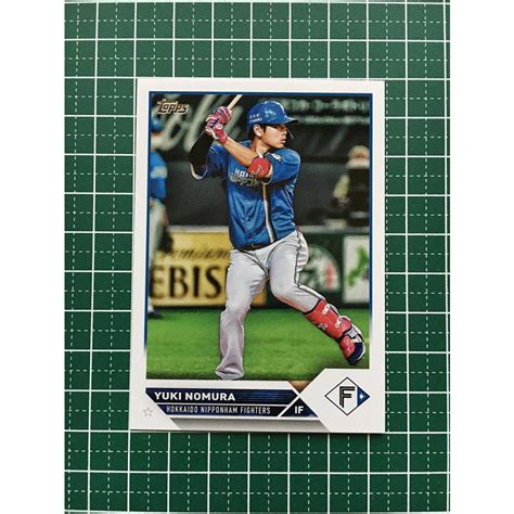 ★topps Npb 2023 92 野村佑希 北海道日本ハムファイターズ ベースカード「base」★ Topps 2023 Npb