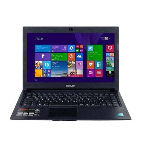 Notebook Semp Toshiba Dual Core Gb Hd Gb Polegadas Windows