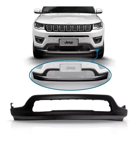 Saia Spoiler Parachoque Jeep Compass A Dianteiro