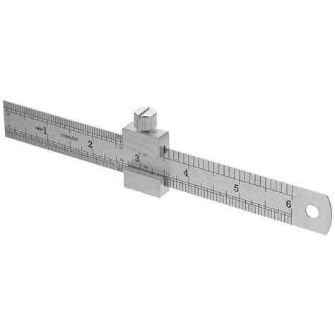 Stainless Steel Ruler Mechanic Tools Woodpeckers Machinist Engineering