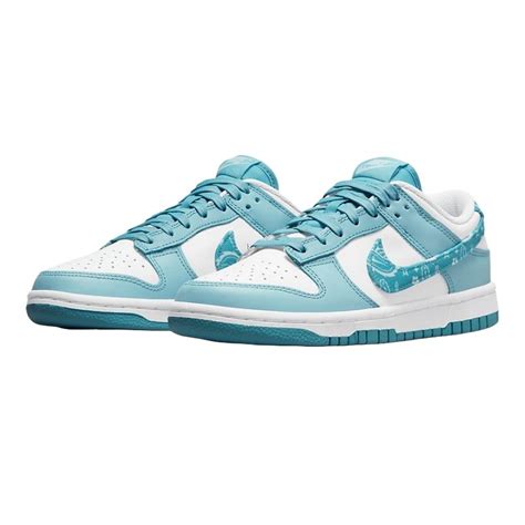 Giày Thể Thao Nike Dunk Low Blue Paisley DH4401 101 Màu Xanh Phối Trắng