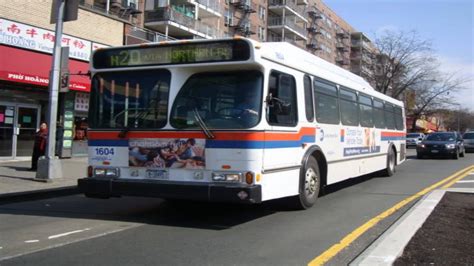 MTA Long Island Bus 2001 Orion V CNG 1604 Audio Recording YouTube