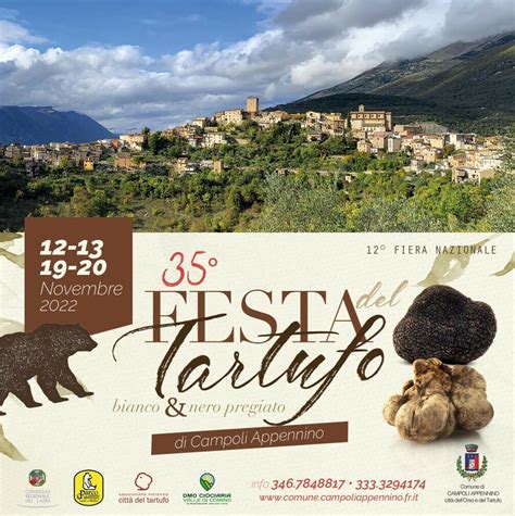 Festa Dal Tartufo Campoli Appennino Feste Di Paese Su Itinerarinelgusto