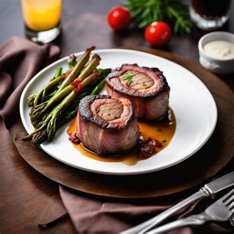 how to cook bacon-wrapped filet mignon in oven without searing