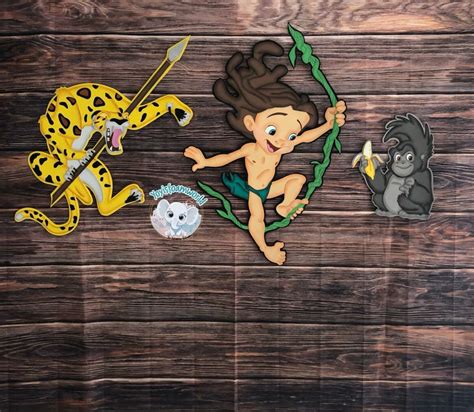 Tarzan Party Decor Tarzan Party Theme Tarzan Backdrop Etsy