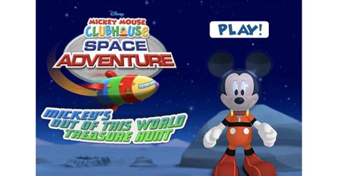 Mickey's Out of This World Treasure Hunt | 20 Online Disney Games Kids Can Play For Free ...