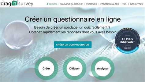 Dragn Survey Une Solution Compl Te Pour R Aliser Des Questionnaires En