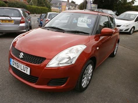 Suzuki Swift 12 Sz3 5dr Orange 2011 For Sale Motors Cars Suzuki