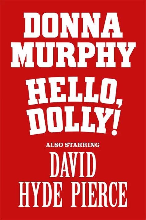 Donna Murphy In Hello Dolly Tickets Shubert Theatre New York