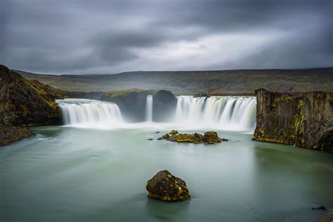 Premium Photo | Godafoss waterfall in iceland