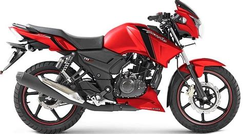 TVS Apache RTR 160 Matte Red Rear Disc Price India Specifications