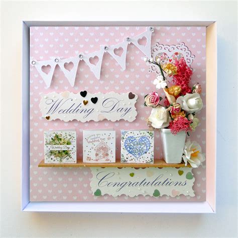 Luxury Boxed Wedding Card Wedding Day Congratulations Card