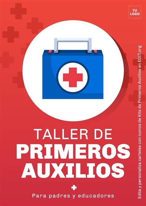 Carteles De Primeros Auxilios Para Editar Imprimibles