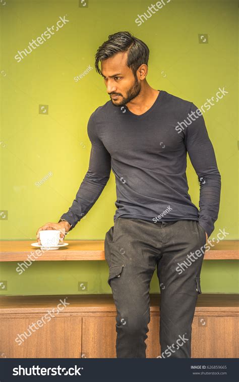 Good Looking Indian Muscled Fit Male Stock Photo 626859665 Shutterstock