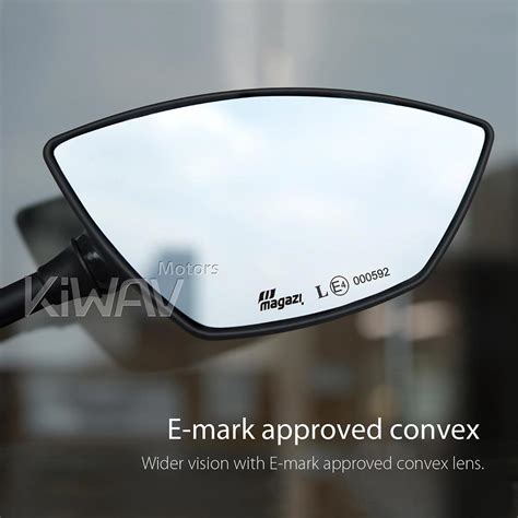 Road Naked Blackline Mirrors Universal Fit Mm