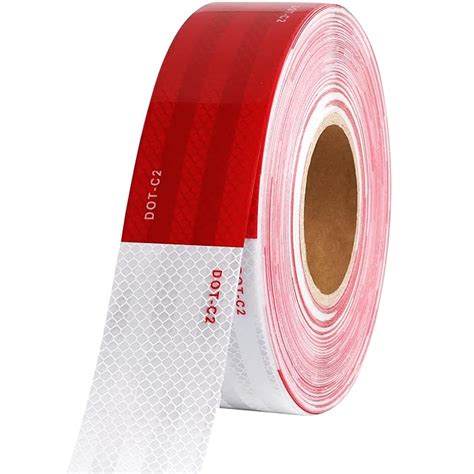 Buy Inch X Feet Reflective Safety Tape Dot C Waterproof Red And