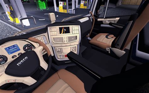 ETS 2 Iveco Hi Way Luxury Interior v 1 0 Interieurs Mod für Eurotruck