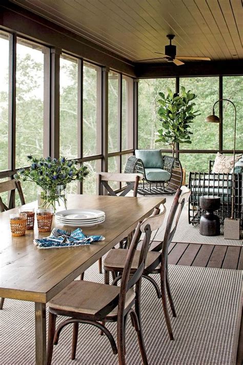 63 Comfy And Relaxing Screened Patio And Porch Design Ideas Digsdigs