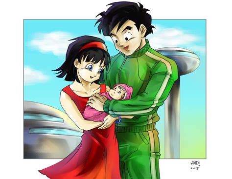 Gohan Videl Y Pan Personajes De Dragon Ball Dibujos Dragones Nbkomputer