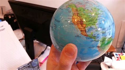 Mova Solar Powered Spinning Globe YouTube